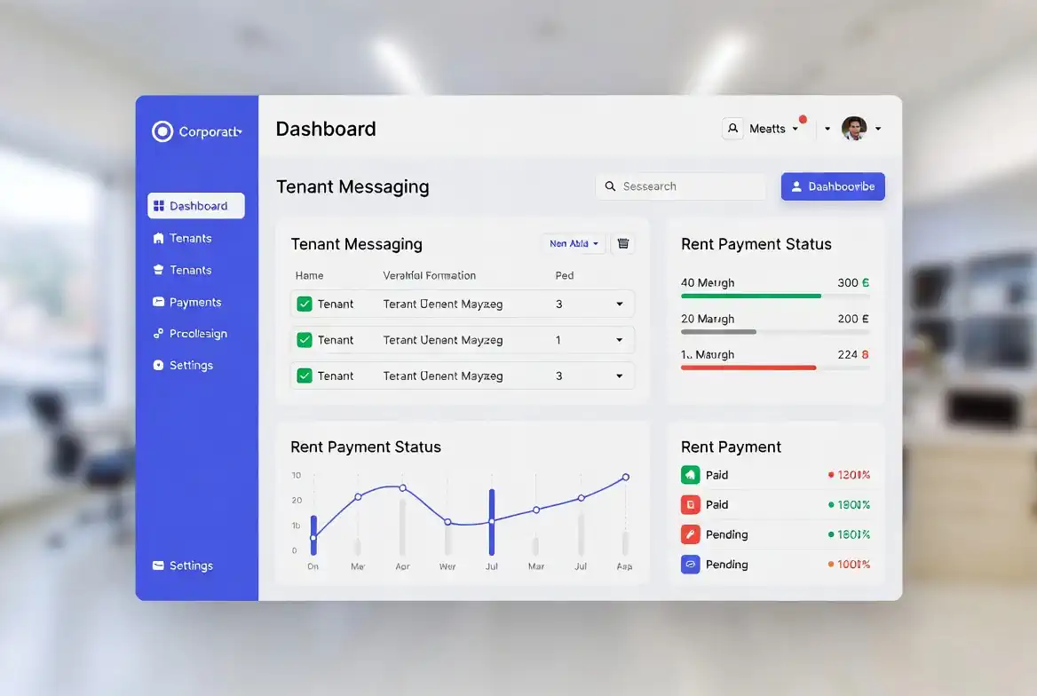 Property Management Tenant Profile Dashboard