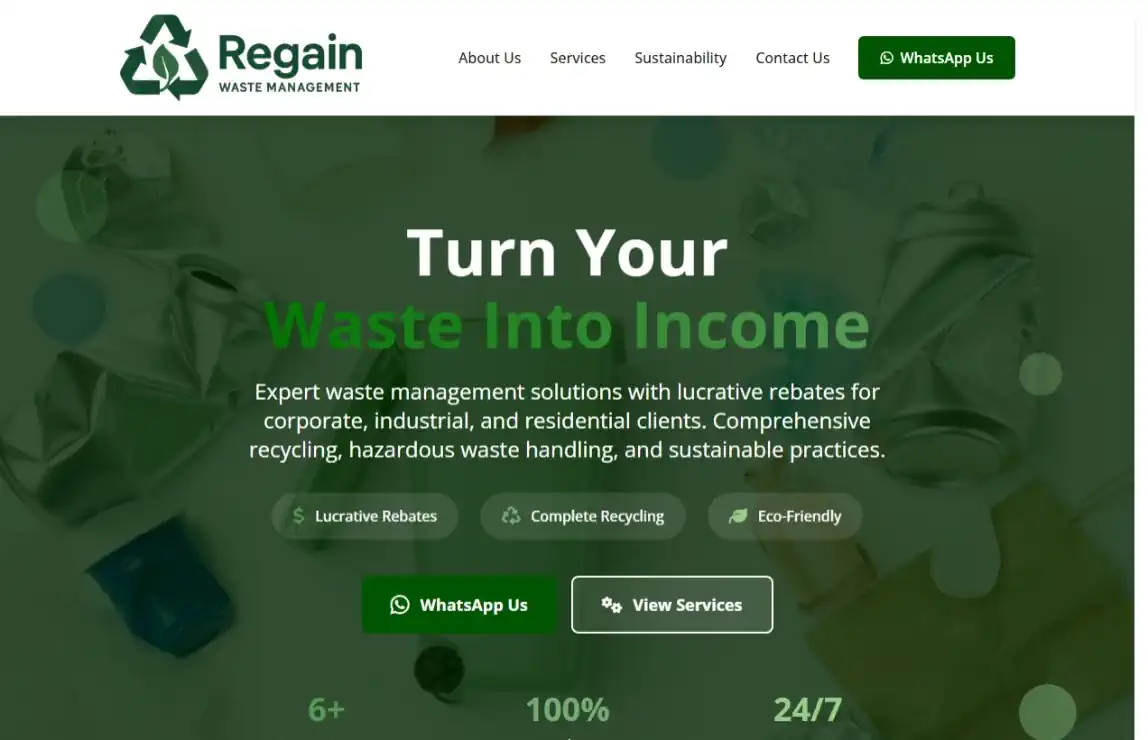 Waste Management Website