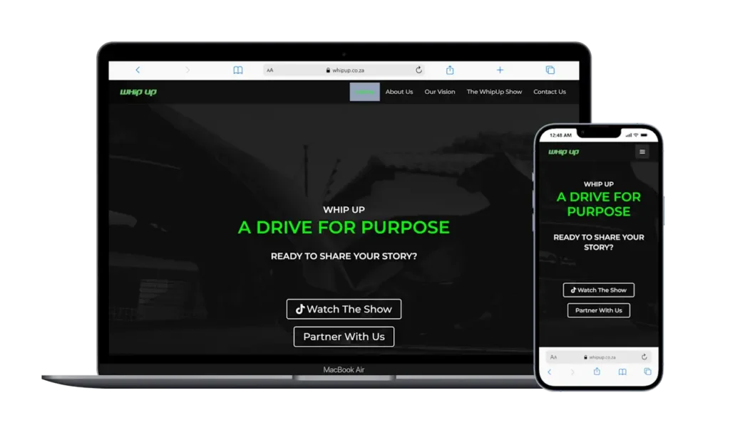 whipup-website